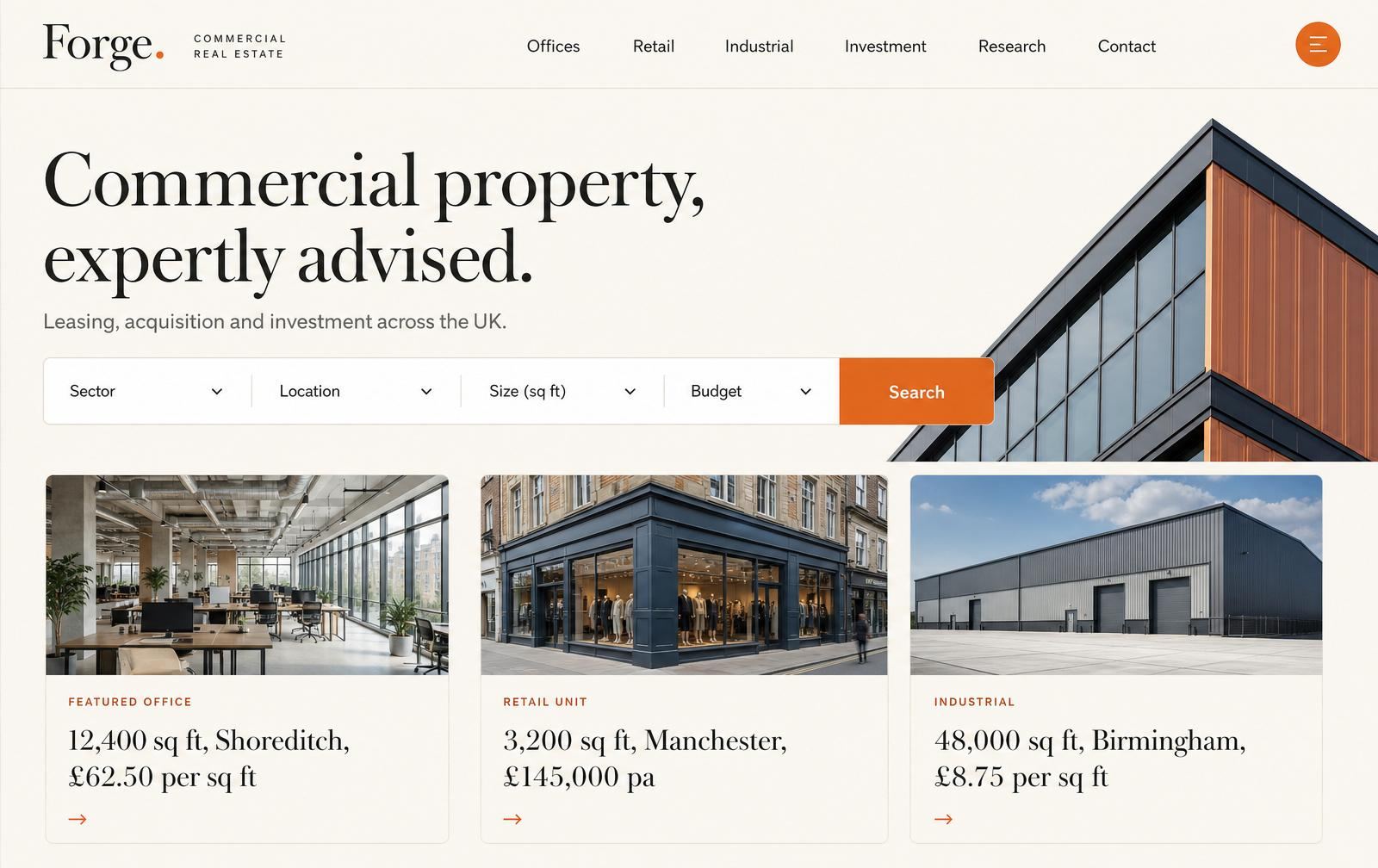 FORGE COMMERCIAL