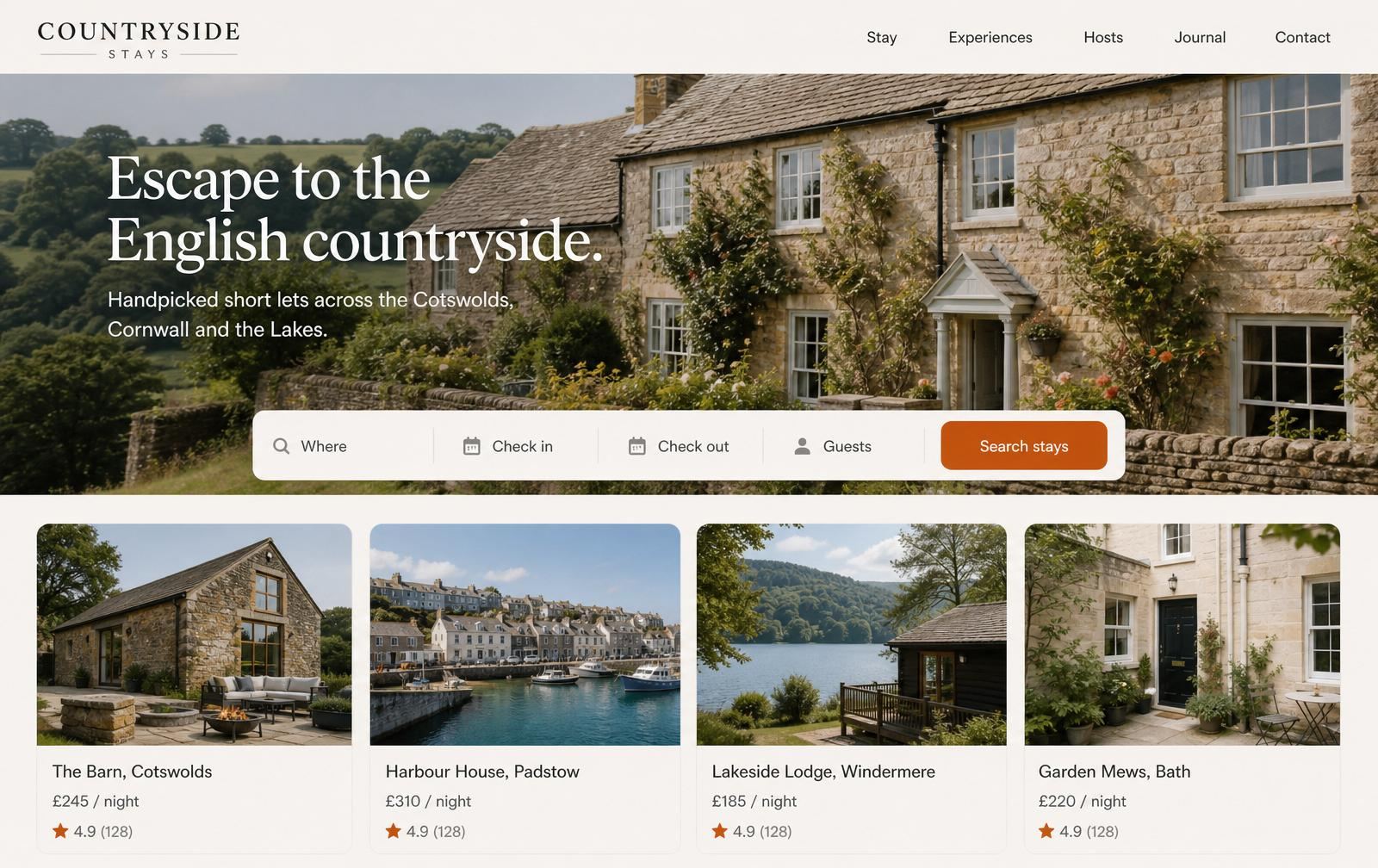 COUNTRYSIDE STAYS
